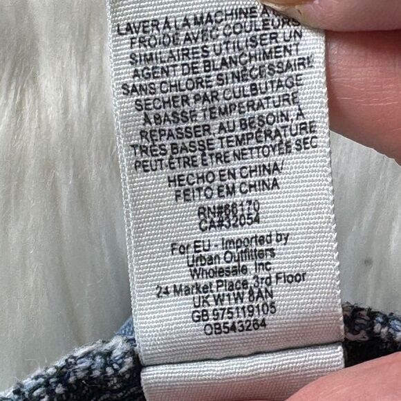 Free People Skinny High Rise Ankle Raw Hem Jeans Sz 30 - Picture 10 of 11